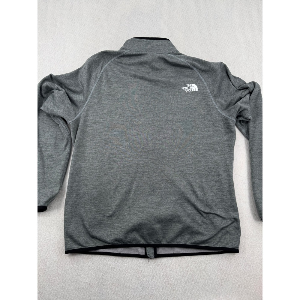 The North Face Mens L Canyonlands Full Zip Fleece Sweater Jacket Gray Outdoors - Picture 10 of 12